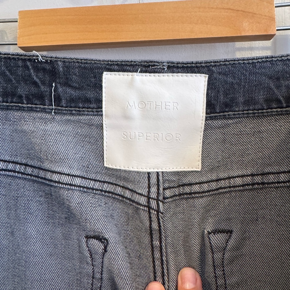 MOTHER High Rise Women Jeans in Gray - Picture 4 of 9